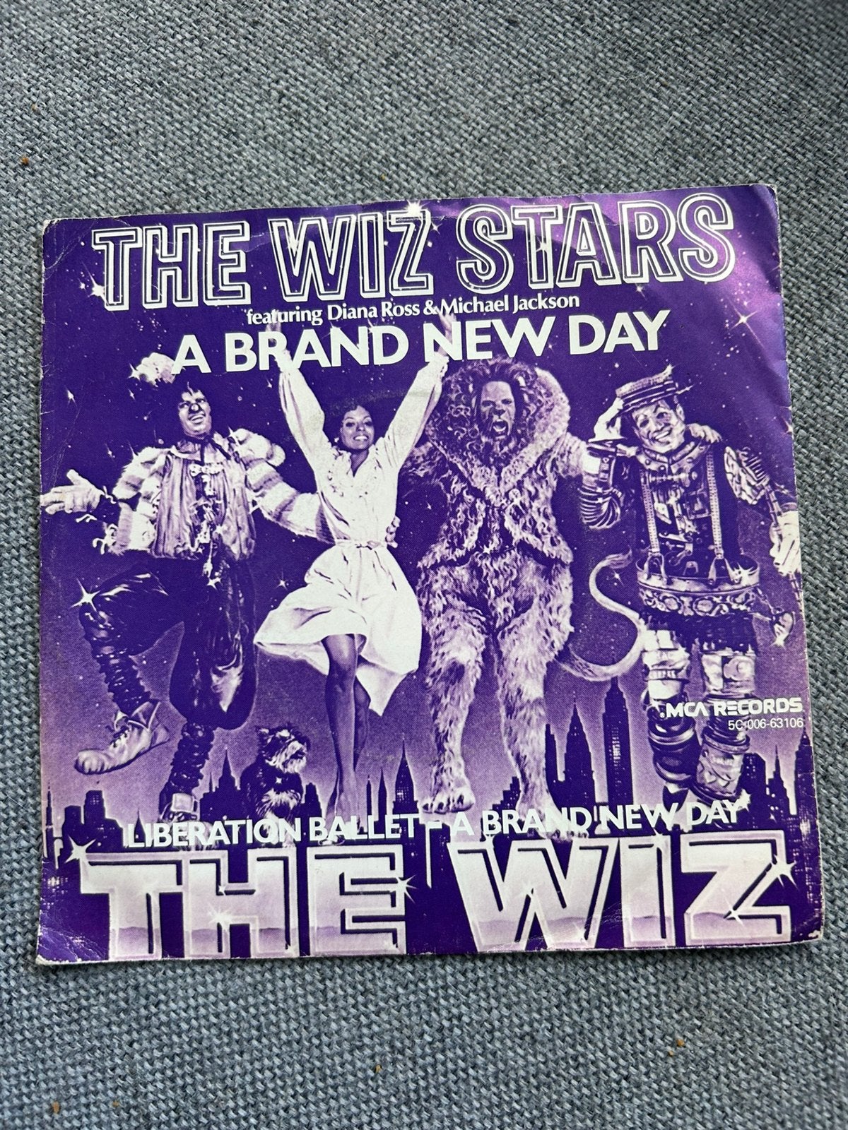 The Wiz Stars A Brand New Day, Ophalen of Verzenden, Zo goed als nieuw, 7 inch, Pop
