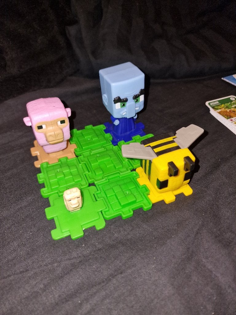 Minecraft poppetjes mac donald, Verzenden, Zo goed als nieuw