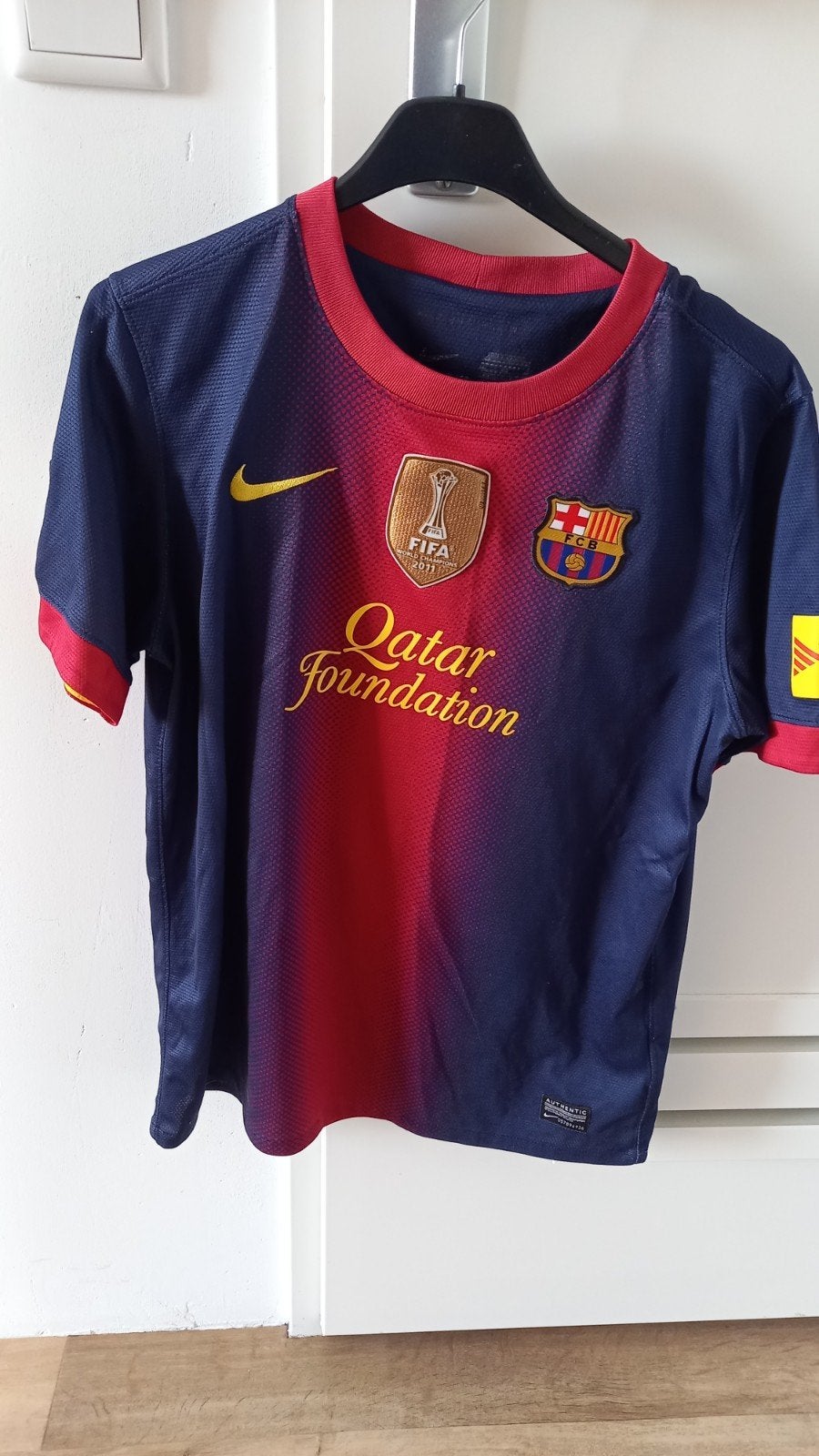 FC Barcelona Thuisshirt 2012/2013 Jordi Alba #18 XL, Ophalen of Verzenden, Zo goed als nieuw