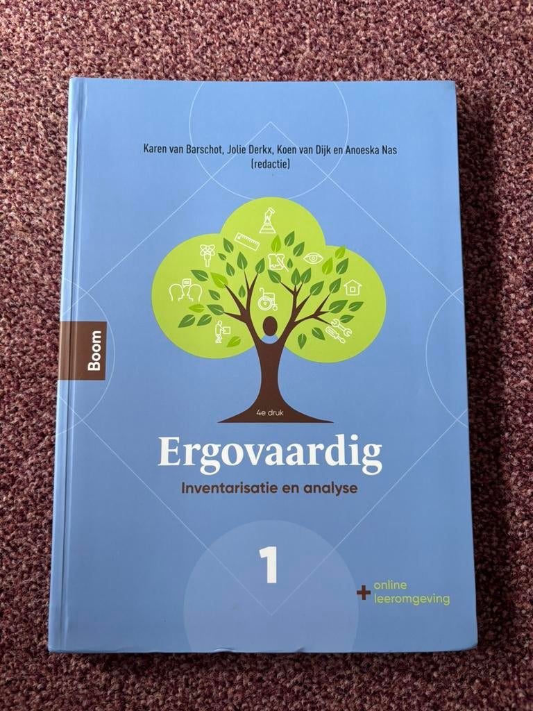 Ergovaardig deel 1 (4e druk) NIEUW (Ergotherapie), Boeken, Studieboeken en Cursussen, Ophalen of Verzenden, Beta, Nieuw, HBO