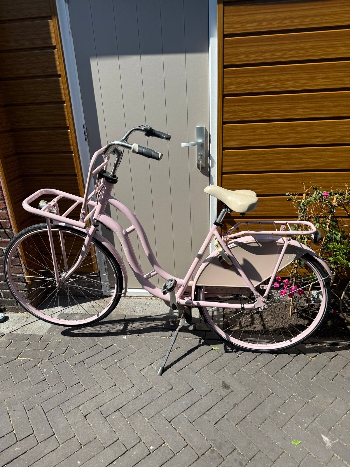 Sparta Lola Jo Damesfiets - Roze, Ophalen, Sparta, 50 tot 53 cm, Trommelrem