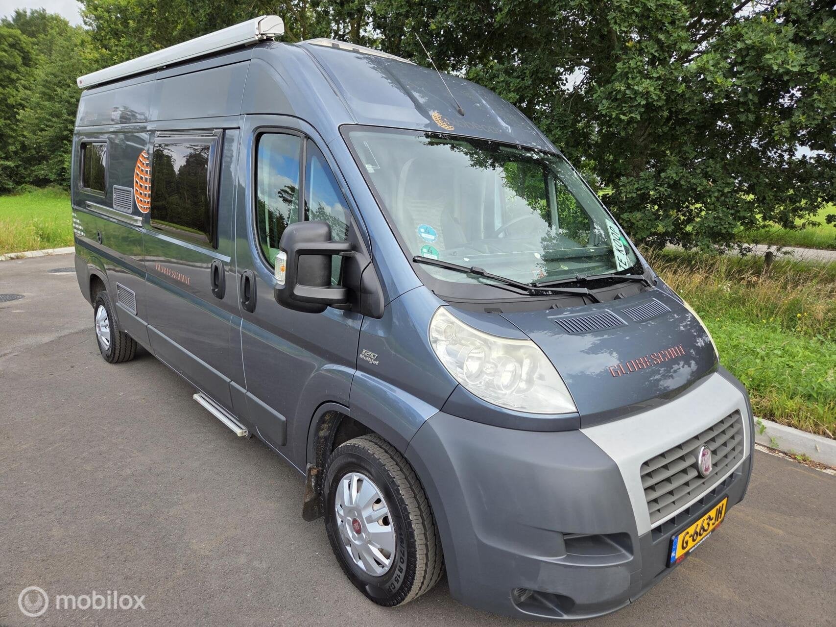 Globecar Globescout buscamper 2010 ☆Euro4, 120pk, Trekhaak, Caravans en Kamperen, Overige merken, Buscamper of Camperbus, 6 tot 7 meter