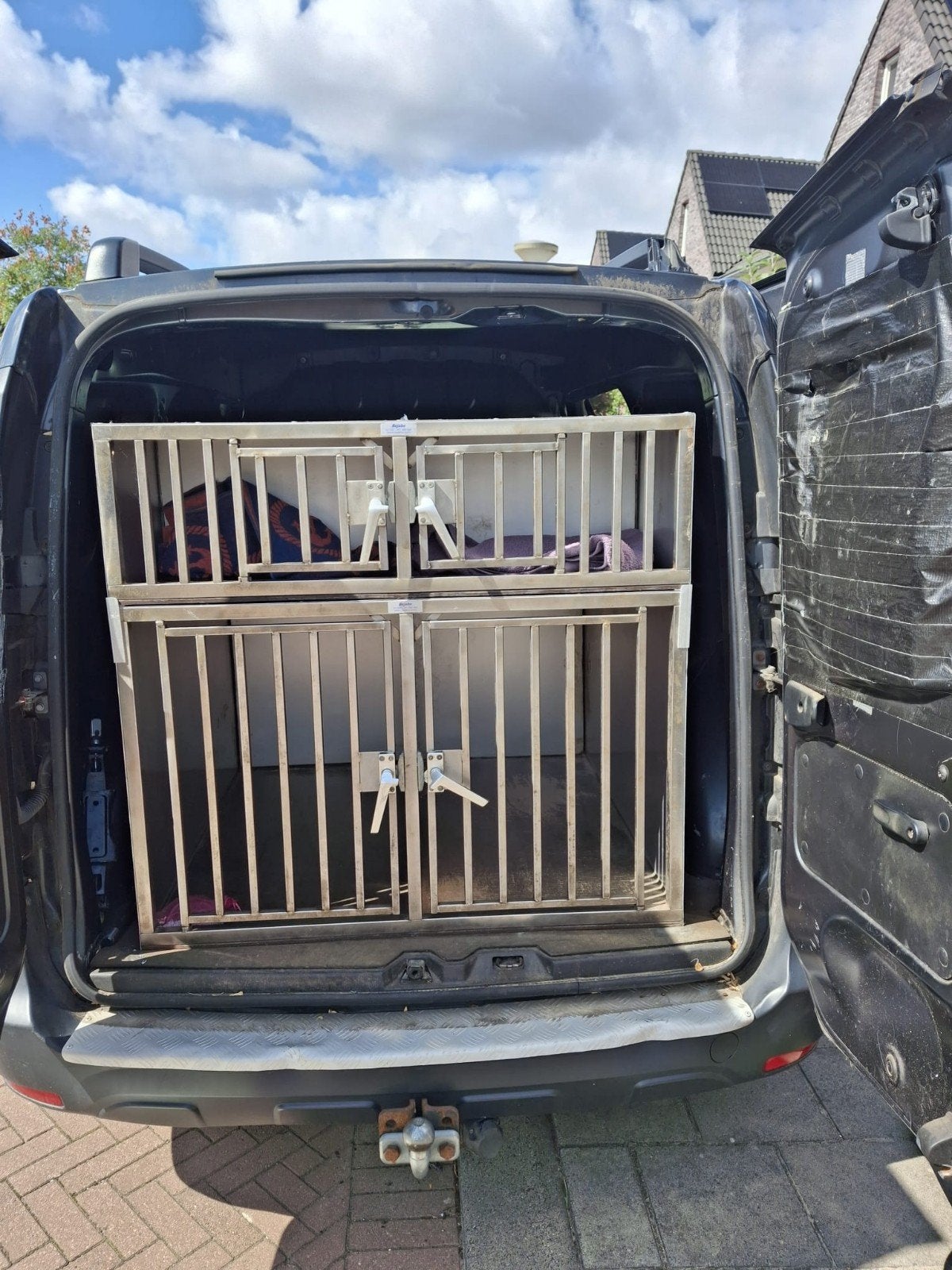 auto kennels voor grote honden en kleine honden. los of set, Ophalen, Hondenkennel, Gebruikt, 65 tot 100 cm