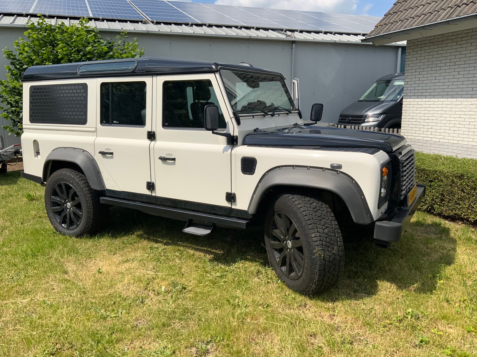 Defender 110 3.6 TDV8 1985 Belastingvrij! Custombuild 1of 1, Automaat, Cruise Control, 2210 kg, Leder en Stof