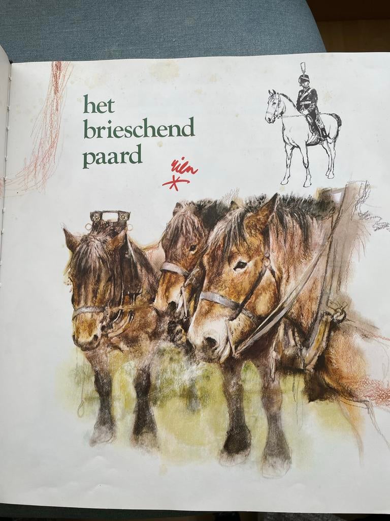 Het brieschend paard - Rien Poortvliet (1978), Ophalen of Verzenden, Gelezen, Nederland