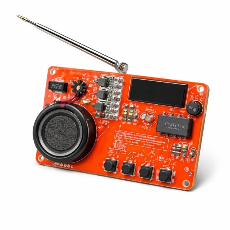 DIY FM - Radio kit ic RDA tuner - 50-108 MHz - modelbouw, Nieuw, Ontvanger, Ophalen of Verzenden, Nvt