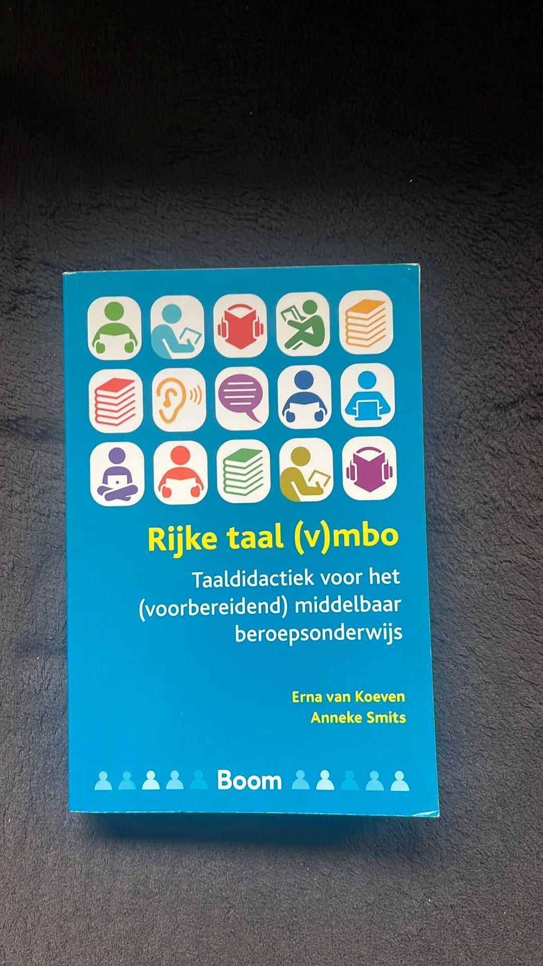 Anneke Smits - Rijke taal (v)mbo, Sociale wetenschap, Zo goed als nieuw, Anneke Smits; Erna van Koeven, Ophalen of Verzenden