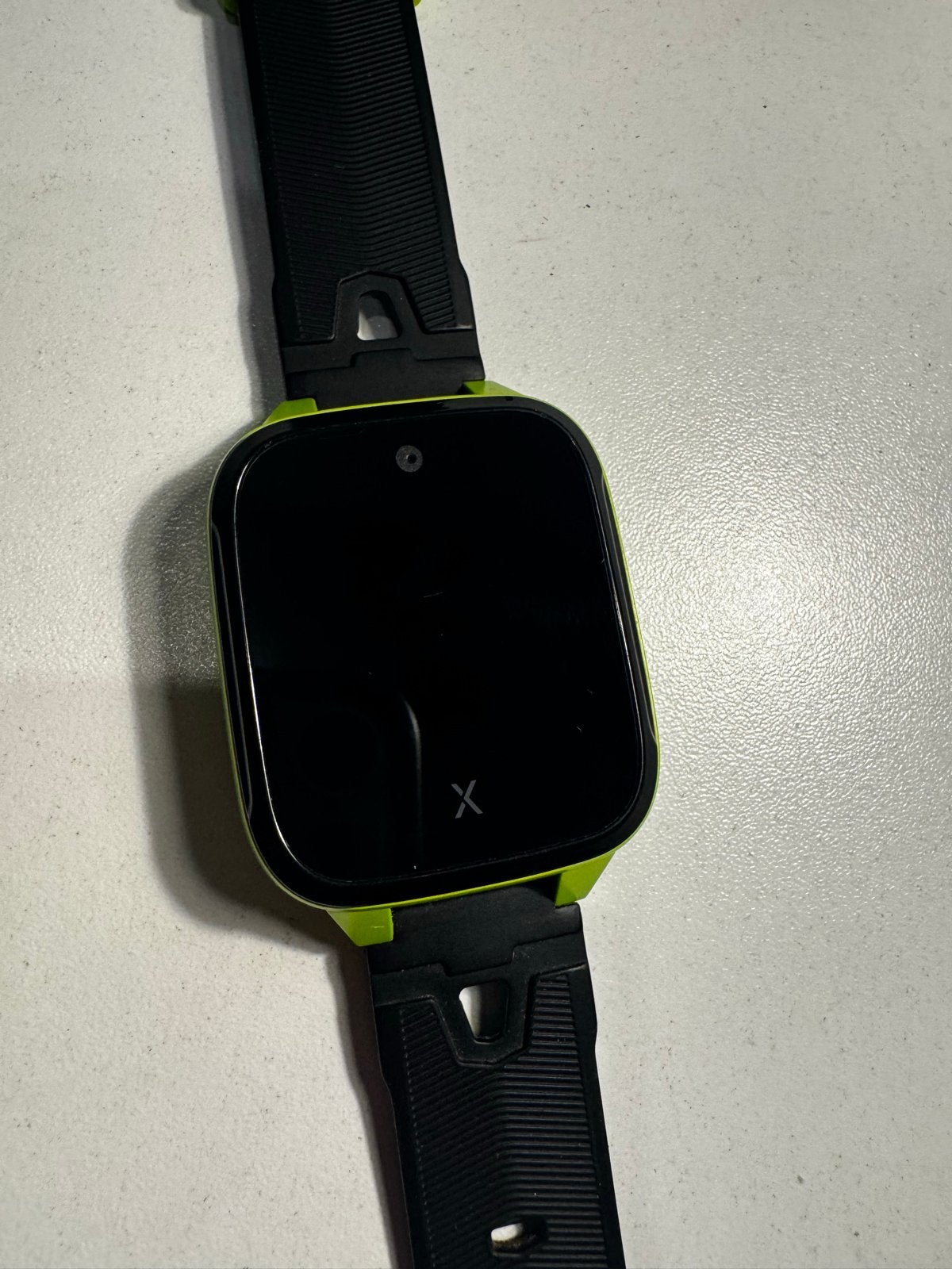 Xplora XGO3 Smartwatch voor kinderen - Zwart/Groen, Gebruikt, Zwart, Ophalen of Verzenden, Stappen