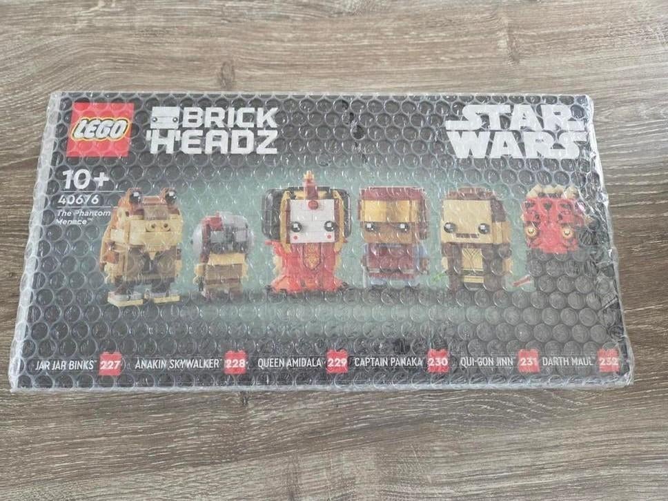 LEGO BrickHeadz Star Wars The Phantom Menace 40676 NIEUW, Inclusief minifiguren, Star Wars, Lego, Nieuw