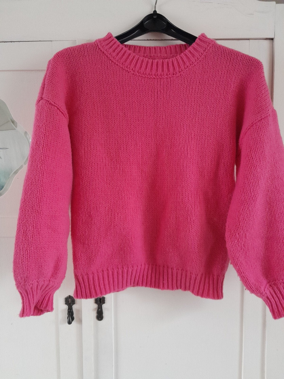 Leuk roze vest maat 36, Ophalen of Verzenden, Zo goed als nieuw, Maat 36 (S), Roze