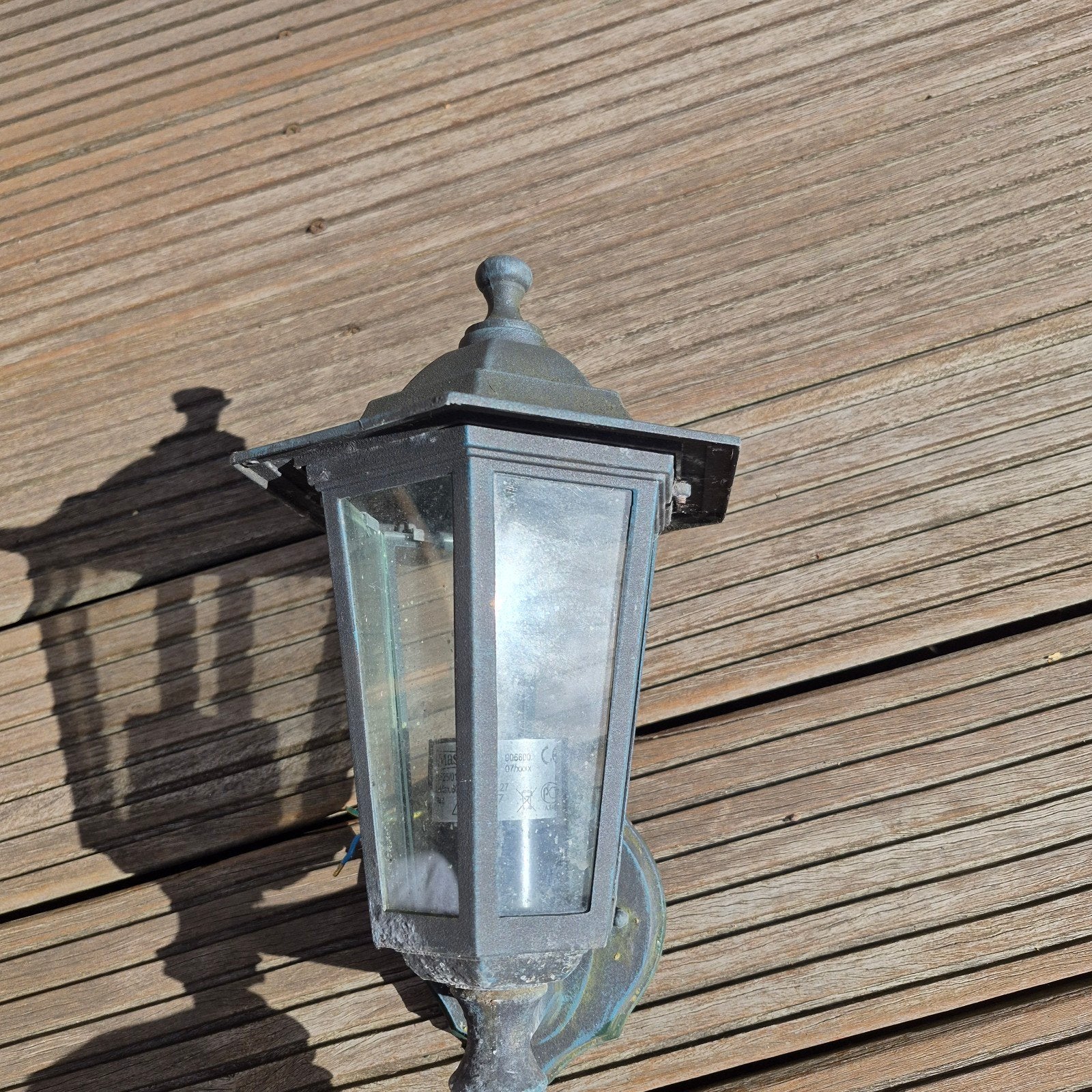 Klassieke wandlamp voor buiten - Gebruikt, Ophalen, Gebruikt, Minder dan 50 watt, Wandlamp