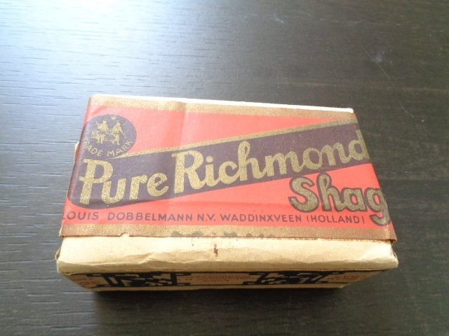 Pure Richmond Shag (vol) Louis Dobbelmann Waddinxveen., Ophalen of Verzenden, Tabaksdoos of Verpakking