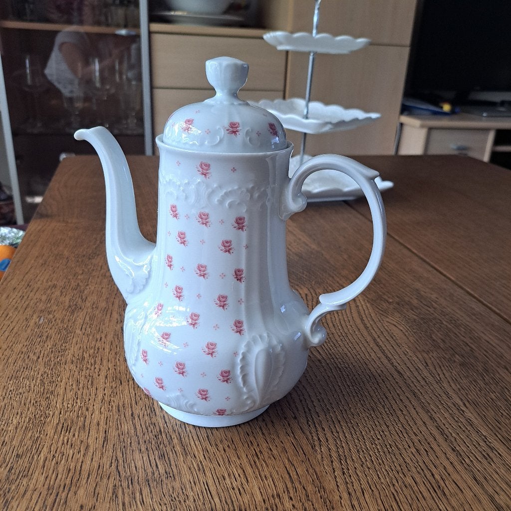 Vintage theepot Mitterlicht Bavaria, Ophalen of Verzenden, Zo goed als nieuw, Theepot, Modern