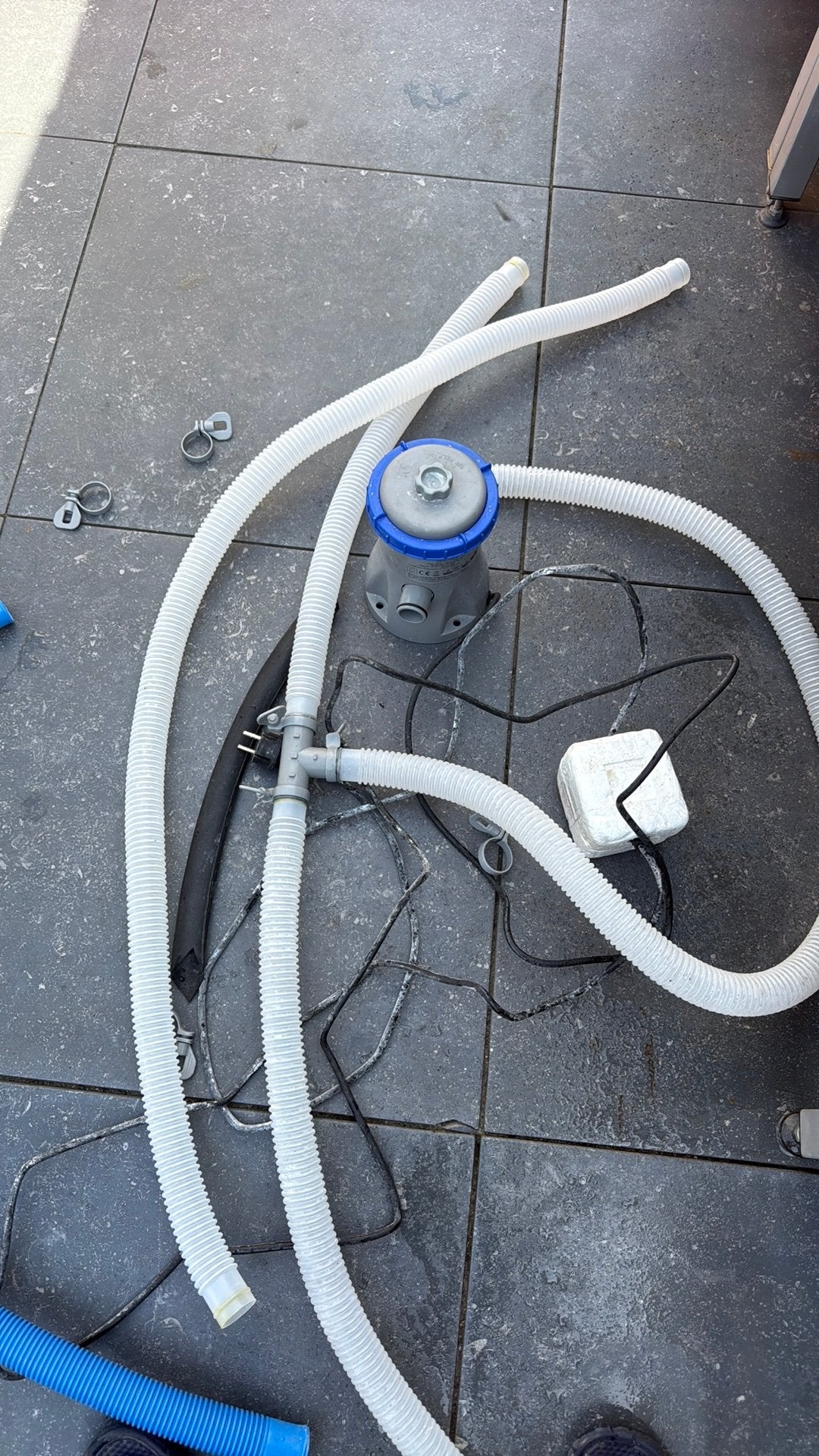 Zwembad pomp kleine maat, Tuin en Terras, Zwembad-toebehoren, Ophalen of Verzenden, Zo goed als nieuw