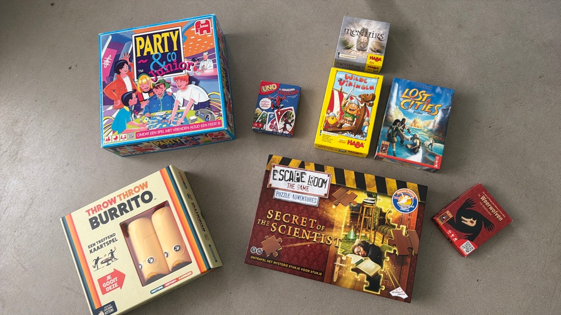 Diverse gezelschapsspellen, Hobby en Vrije tijd, Gezelschapsspellen | Kaartspellen, Ophalen of Verzenden, Zo goed als nieuw