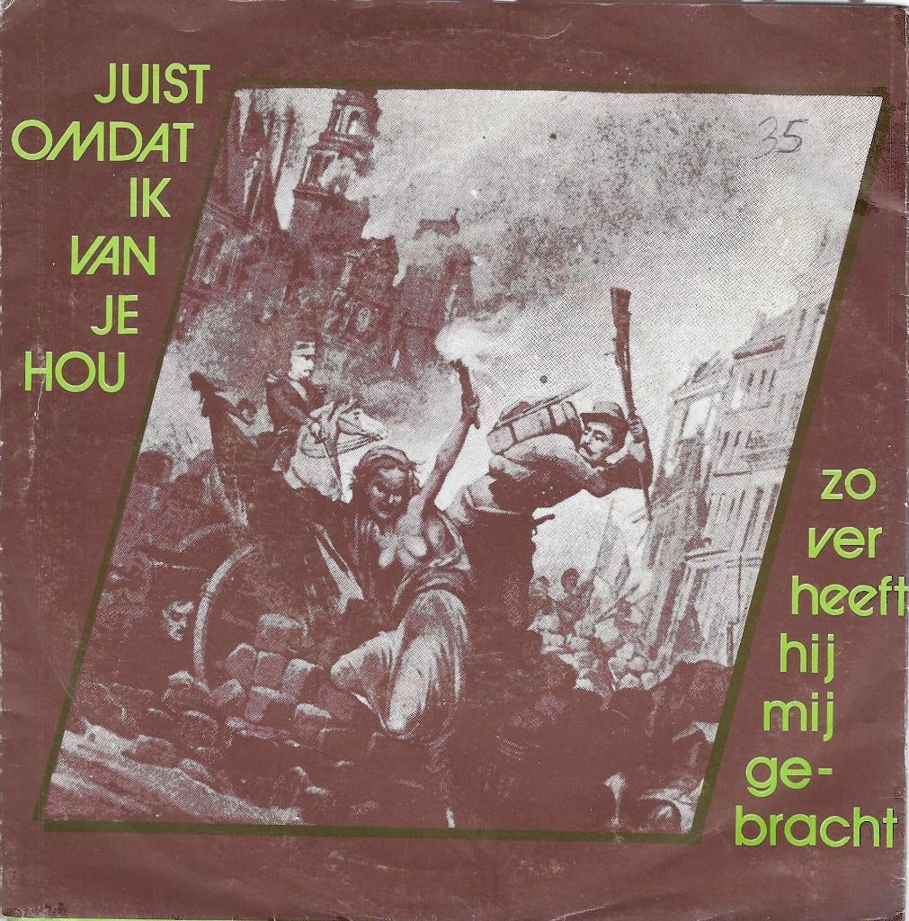schabolka/juist omdat ik van je hou-nederpunk/folk/world/cou, Verzenden, Gebruikt, Nederlandstalig, Single