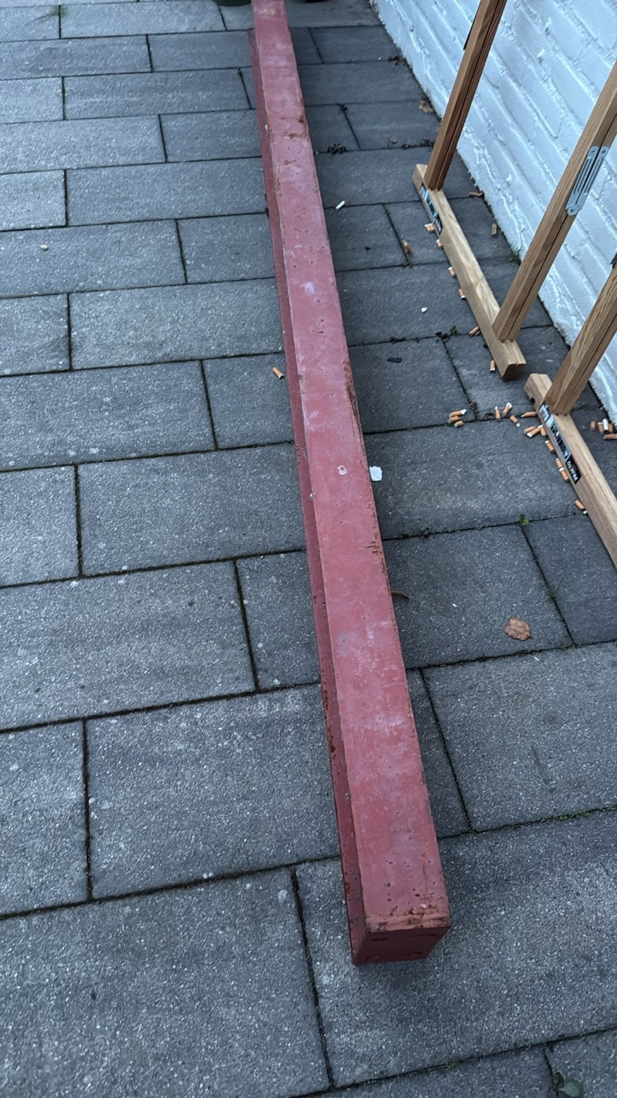 Oud ijzer IPE balk - Gebruikt, Doe-het-zelf en Verbouw, Ophalen, Gebruikt, IJzer