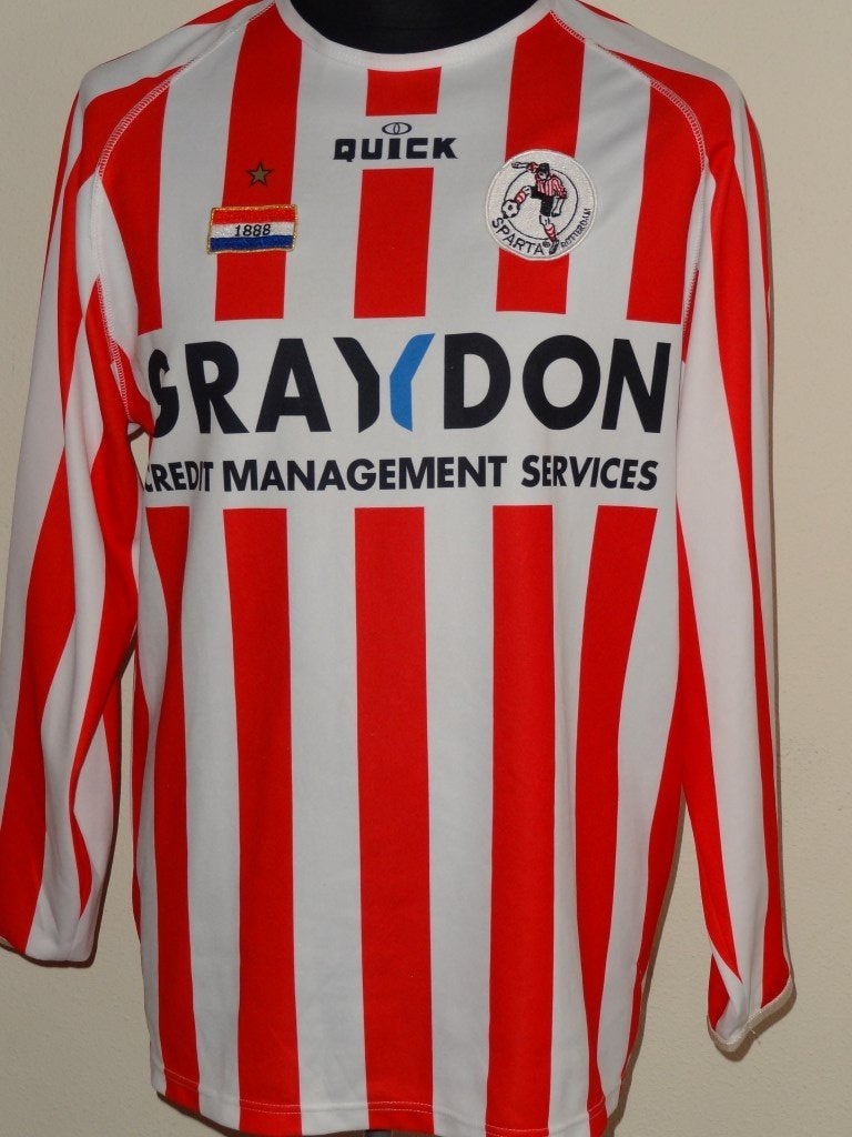 voetbalshirt Sparta maat M, Maat M, Verzenden, Zo goed als nieuw, Shirt