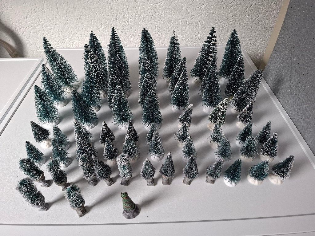 Kerst Kerstbomen kerstfiguren, Ophalen