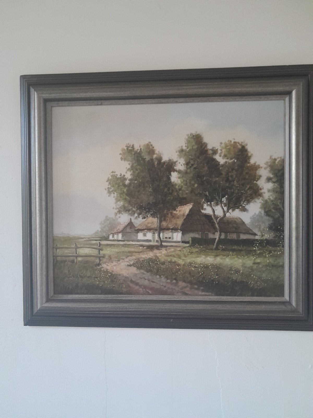 Schilderij BH Slotman, Antiek en Kunst, Kunst | Schilderijen | Klassiek, Ophalen