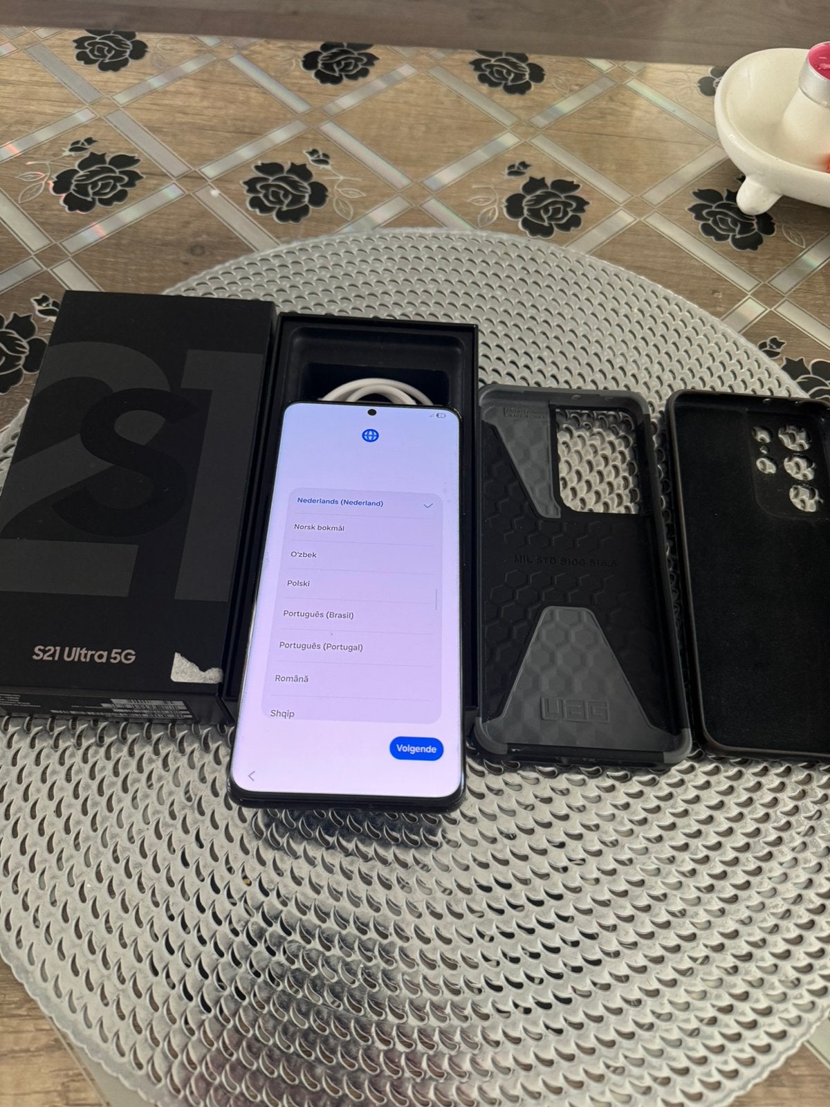 Samsung galaxi S21 ultra 128 gb, Telecommunicatie, Mobiele telefoons | Samsung, Zwart, Ophalen of Verzenden, Zo goed als nieuw