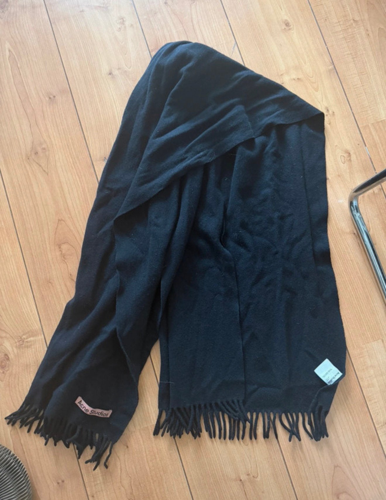 Acne studios wollen sjaal, Kleding | Heren, Mutsen, Sjaals en Handschoenen, Zo goed als nieuw, Sjaal, Ophalen of Verzenden