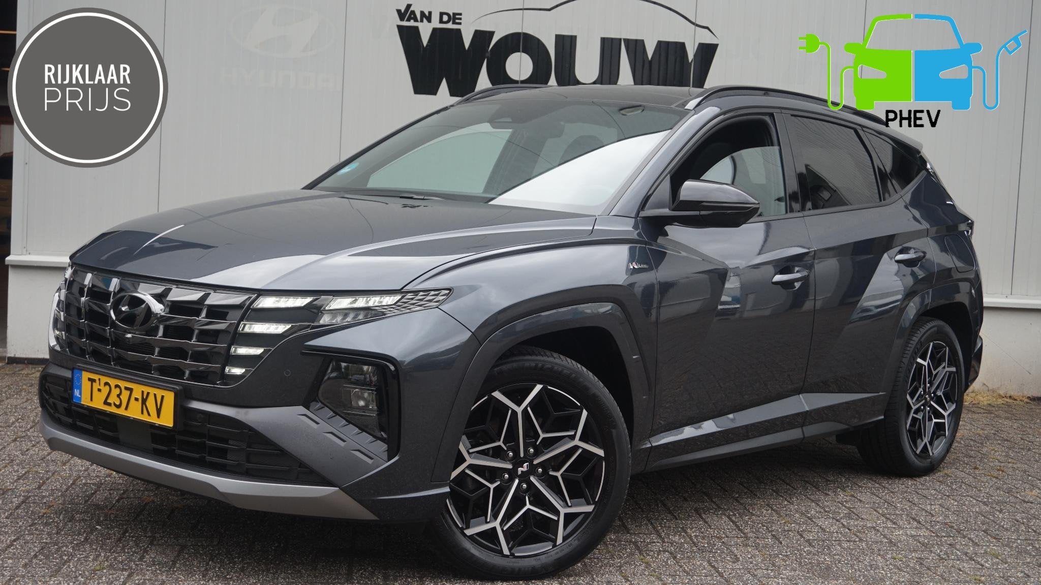 Hyundai Tucson 1.6 T-GDI PHEV N Line Sky 4WD Panoramadak | S, Auto's, Automaat, 14 kWh, Gebruikt, 4 cilinders