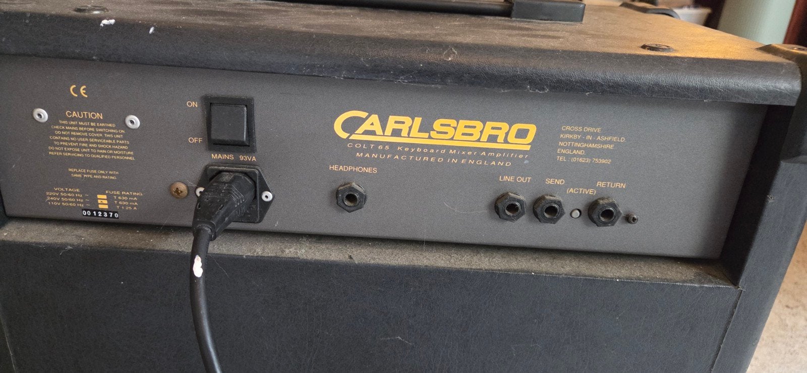 Roland TD-9V Elektronisch Drumstel met Carlsbro Amp, Ophalen, Gebruikt, Roland, Elektronisch