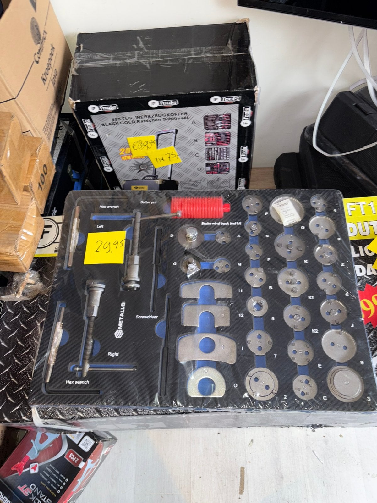Gereedschap modules/ inlay remmenset, Auto diversen, Goedkoopste, Nieuw, Altijd, Ophalen