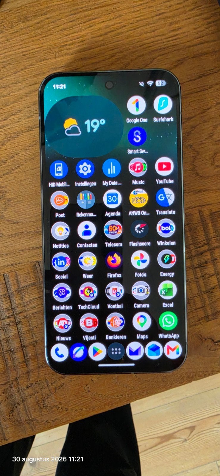 Google Pixel 9 Pro XL Grijs 128GB, Telecommunicatie, Mobiele telefoons | Overige merken, Ophalen, Zo goed als nieuw, Klassiek of Candybar