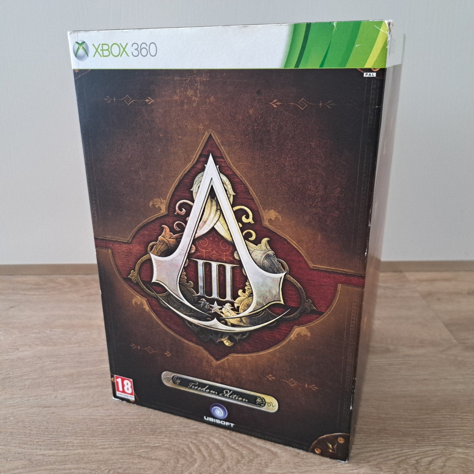 Assassin's Creed 3 Freedom Edition (zonder spel), Spelcomputers en Games, Avontuur en Actie, Gebruikt, Vanaf 18 jaar, Verzenden