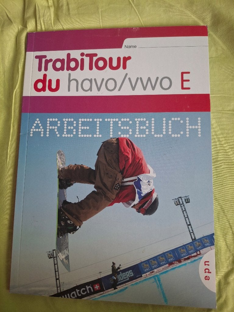 TrabiTour du havo/vwo E - Werkboek Duits, VWO, Lindo Hordijk, Yolanda Schyns, Duits, Ophalen of Verzenden