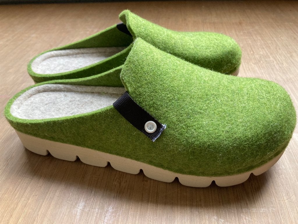 Wol pantoffels mt 41 Dr Feet, Dr. Feet, Ophalen of Verzenden, Zo goed als nieuw, Pantoffels of Sloffen