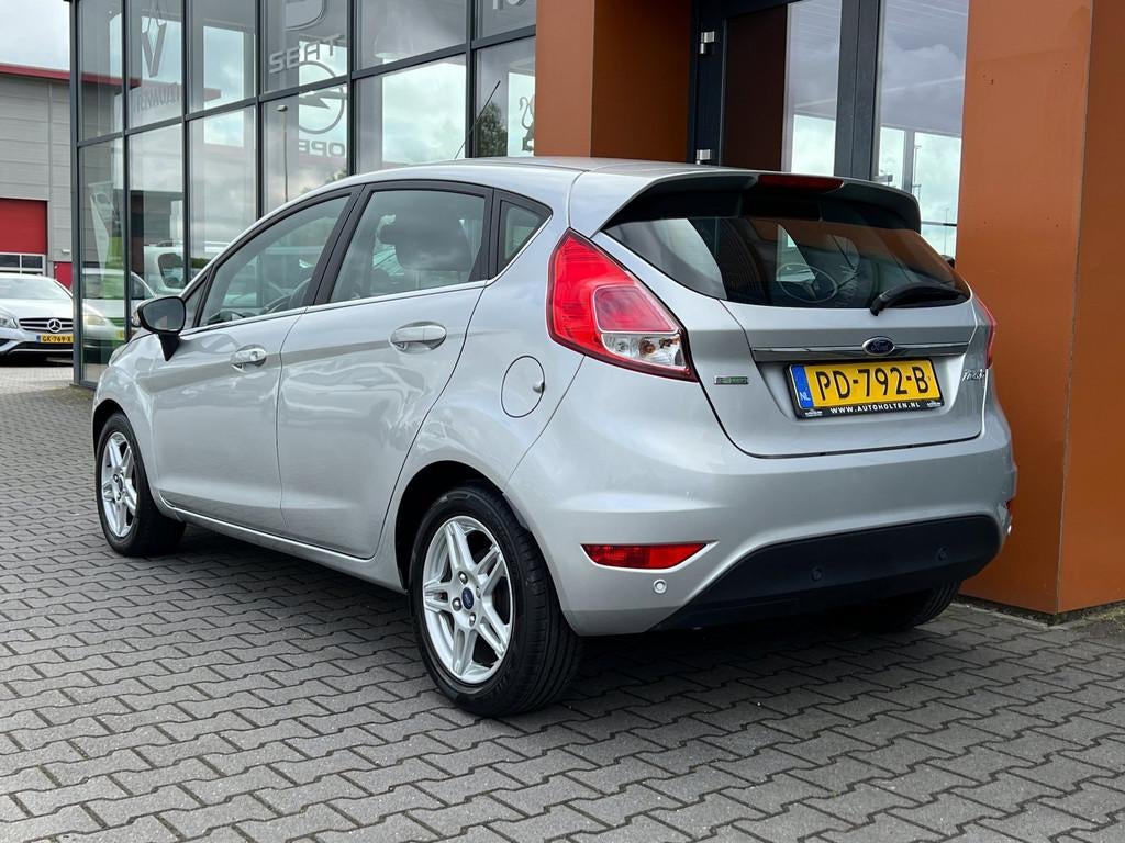 Ford Fiesta 1.0 ecoB automaat|Navi|Stoelverw.|Cruise|Clima, Euro 5, 101 pk, Bedrijf, Automatische klimaatregeling