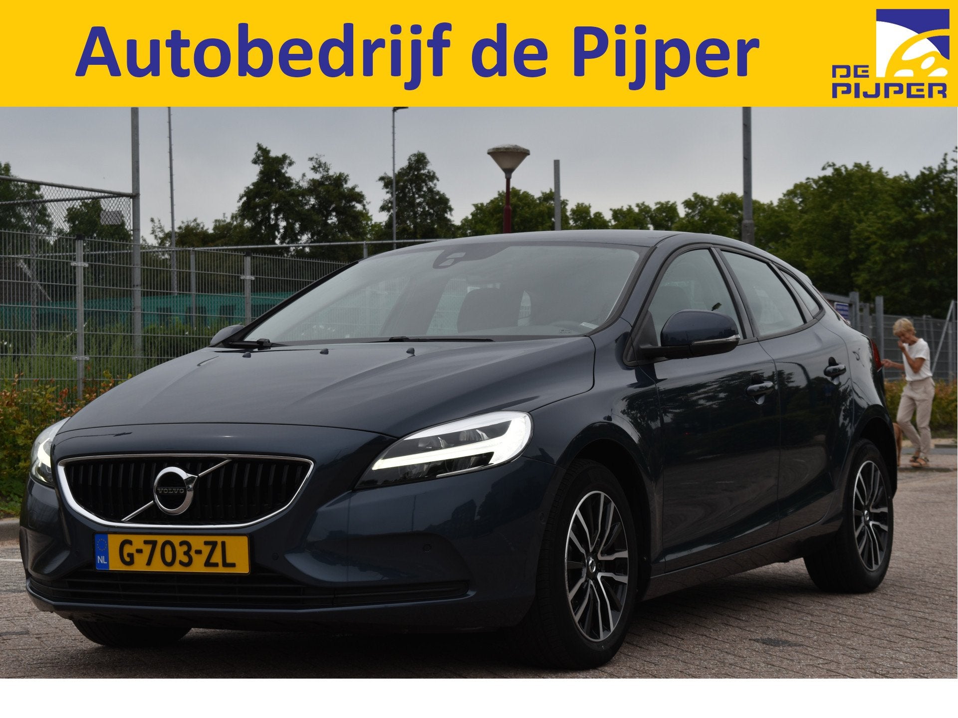 Volvo V40 1.5 T2 Polar+ | NL-Auto | Historie | Standkachel |, Auto's, Volvo, 12 maanden, Stof, Blauw, 122 pk