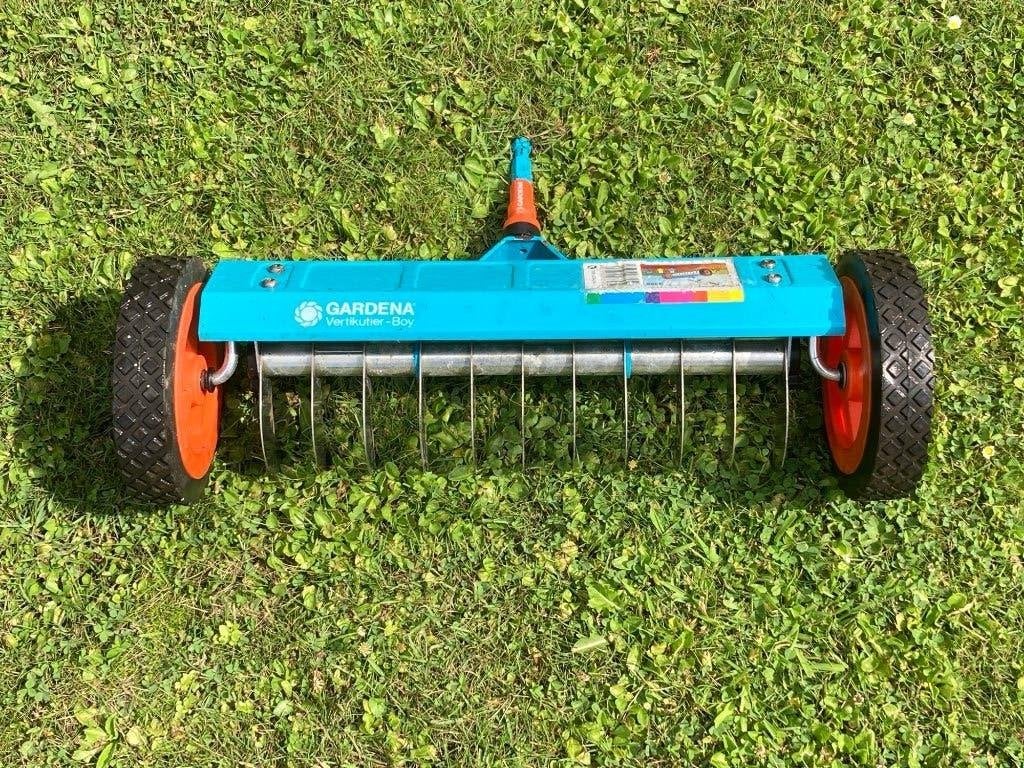 Gardena verticuteer boy, Tuin en Terras, Hand-tuingereedschap, Ophalen of Verzenden, Gebruikt, Cultivator, Gardena