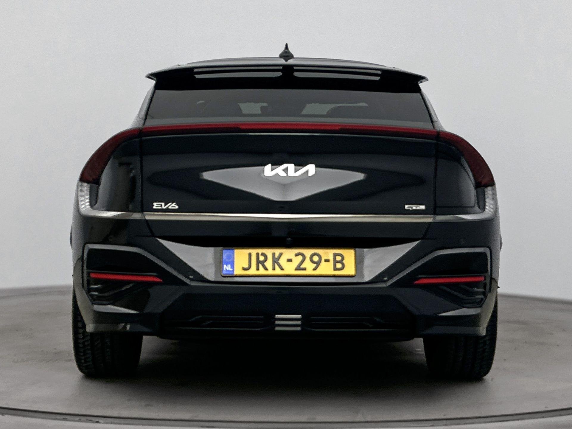 Kia EV6 GT-Line Business Edition 84 kWh | ACC | Stoel+stuurv, Auto's, Kia, Automaat, Achterwielaandrijving, 1960 kg, Zwart