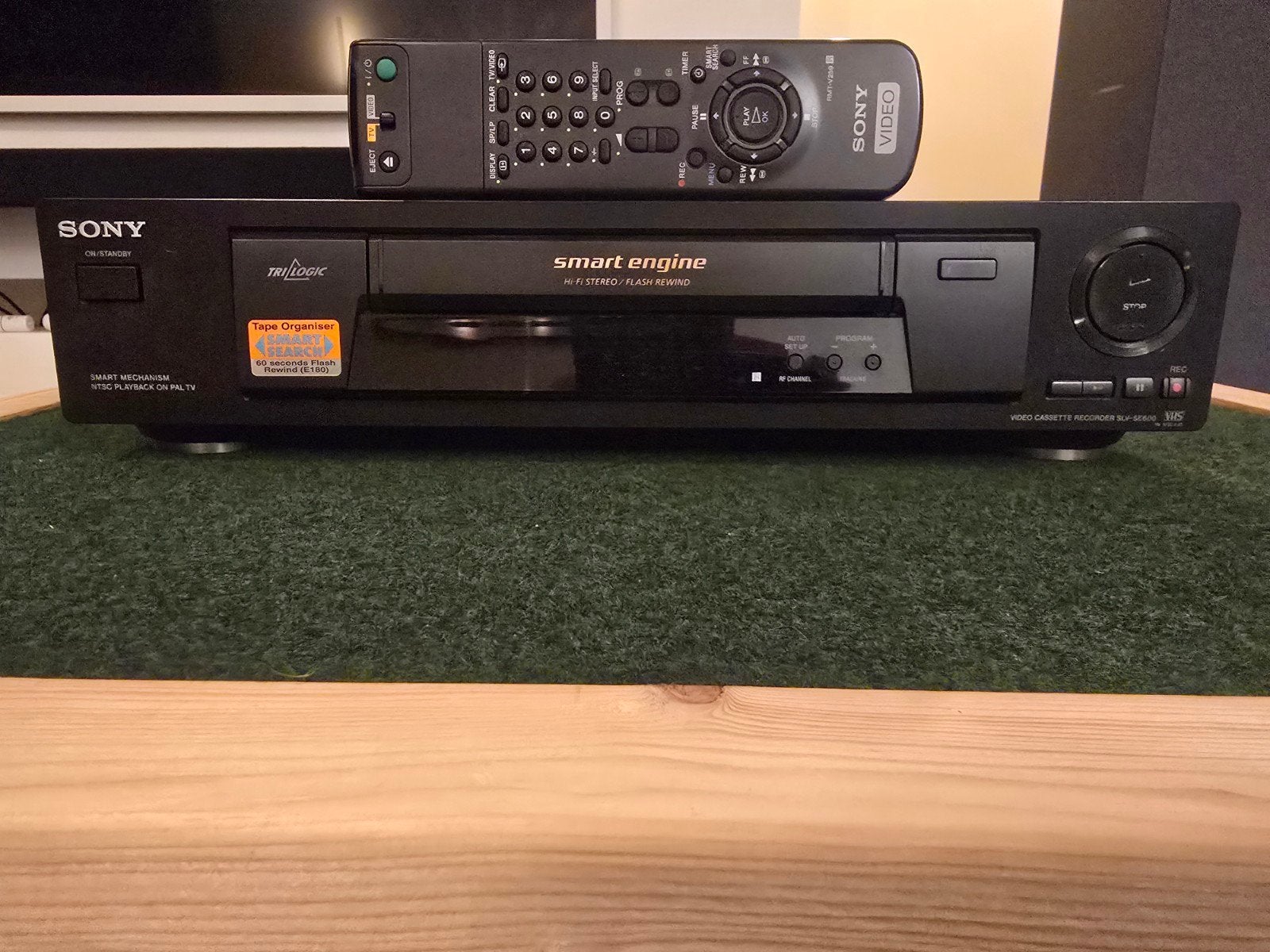 Sony SLV-SE600A VHS Videorecorder - Zo goed als nieuw, Ophalen of Verzenden, Zo goed als nieuw