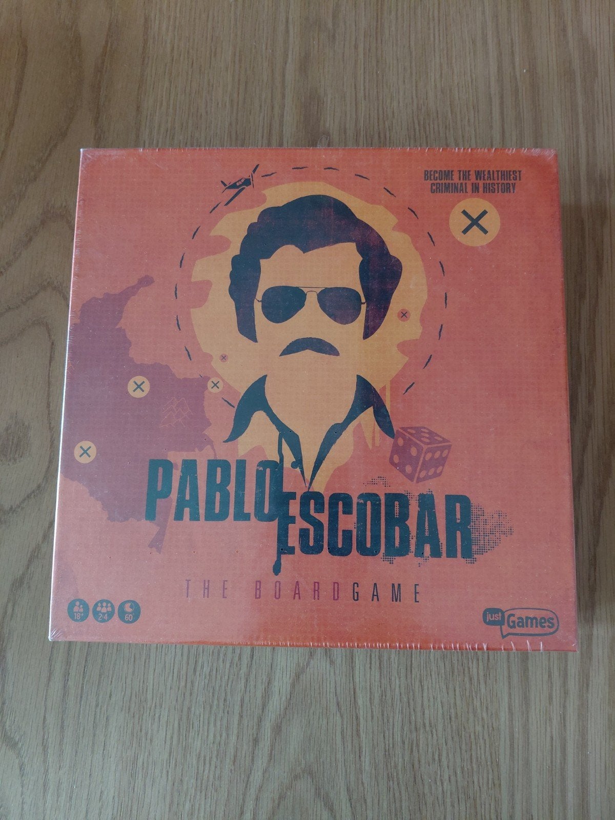 Pablo Escobar The Boardgame - Nieuw in plastic, Ophalen of Verzenden, Nieuw
