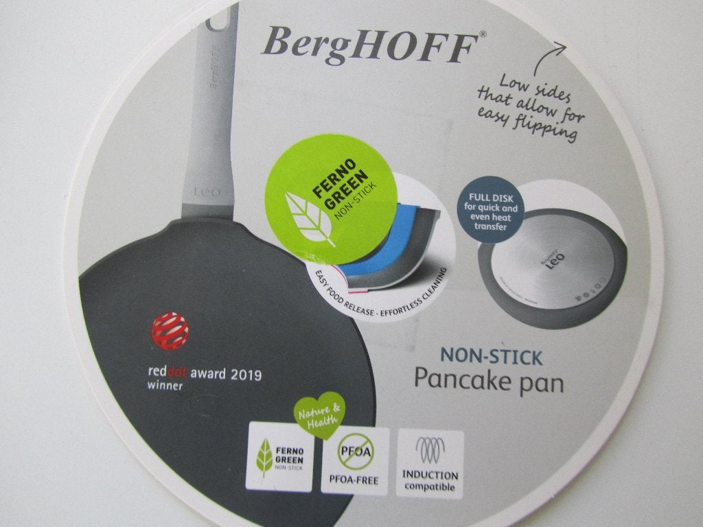 PANNENKOEKENPAN 16 CM BergHOFF NIEUW, Pannenkoekenpan, Nieuw, Ophalen of Verzenden, Rvs