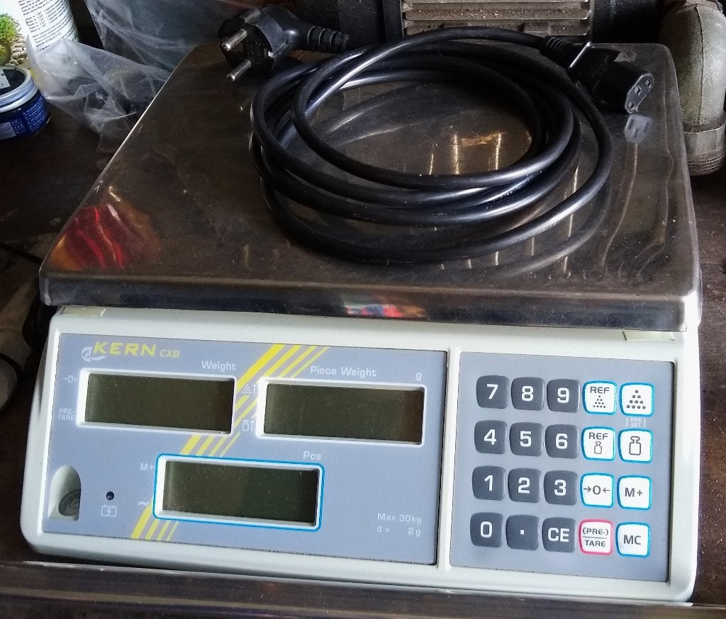 Kern CXB weegschaal tot 30 kg., Ophalen of Verzenden, Gebruikt, Overige typen, Minder dan 50 kg