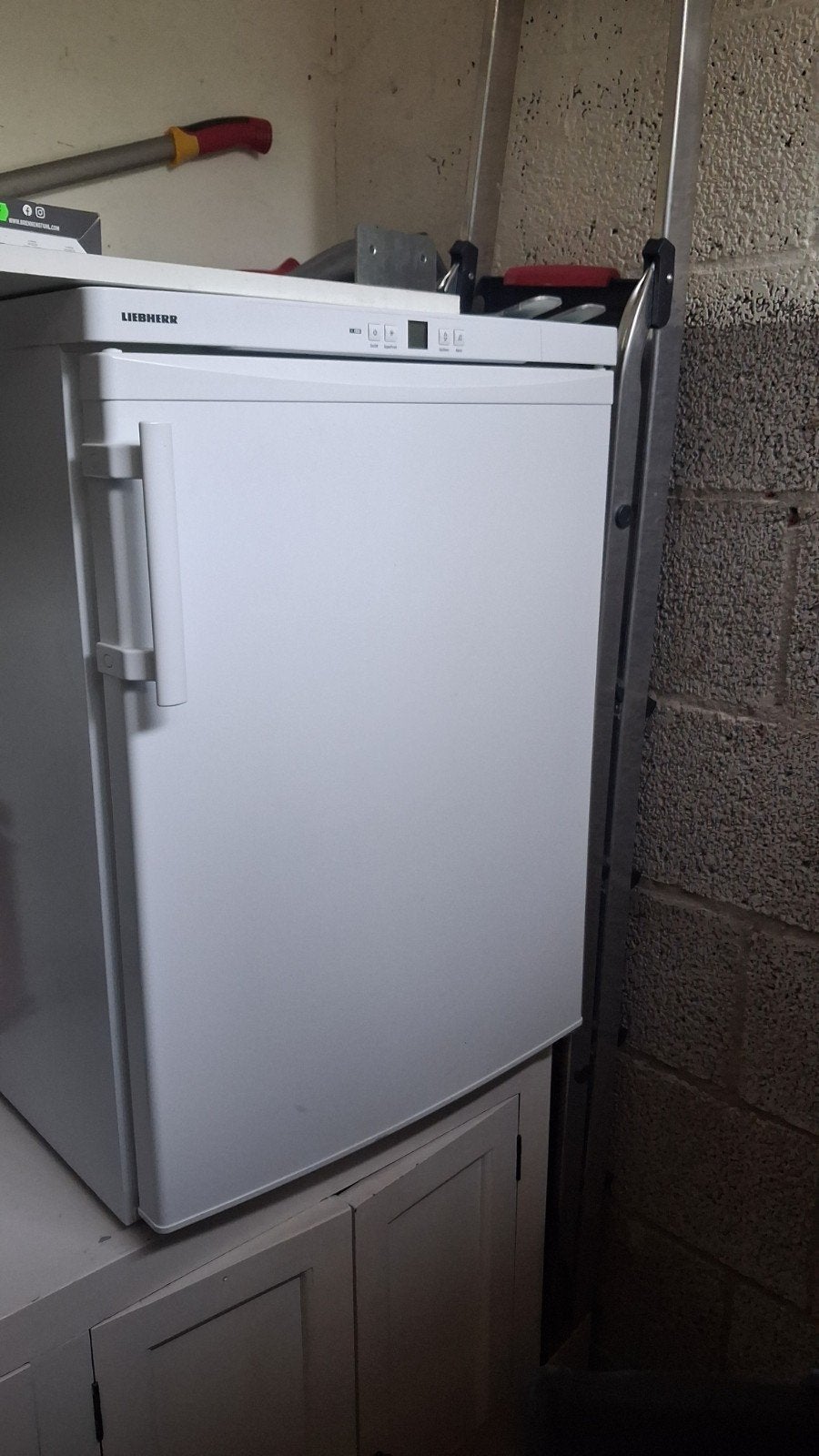 Liebherr Vriezer (wit), Witgoed en Apparatuur, Gebruikt, Ophalen, Vrieskast, 85 tot 120 cm