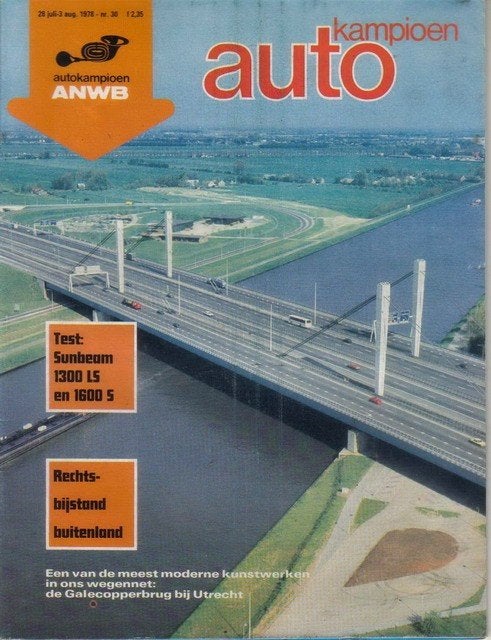 Autokampioen 30 1978 : Talbot Sunbeam - VW Passat / Golf, Ophalen of Verzenden, Gelezen, Algemeen
