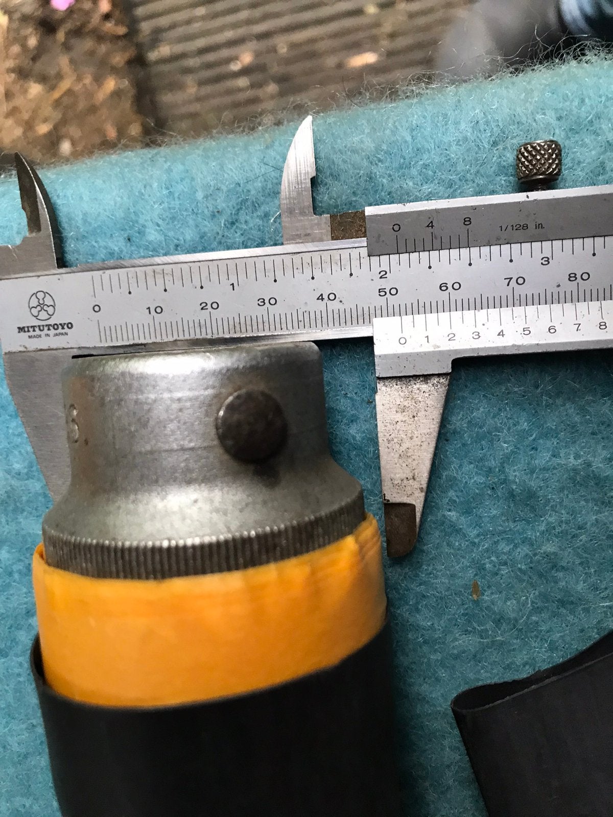 Krimpkous 52 mm -26 mm zwart, Ophalen of Verzenden, Zo goed als nieuw