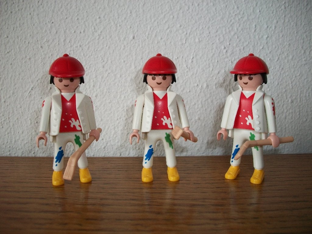 Schilder / kwast / figuur / poppetje, Kinderen en Baby's, Speelgoed | Playmobil, Ophalen, Nieuw, Complete set, Figuren