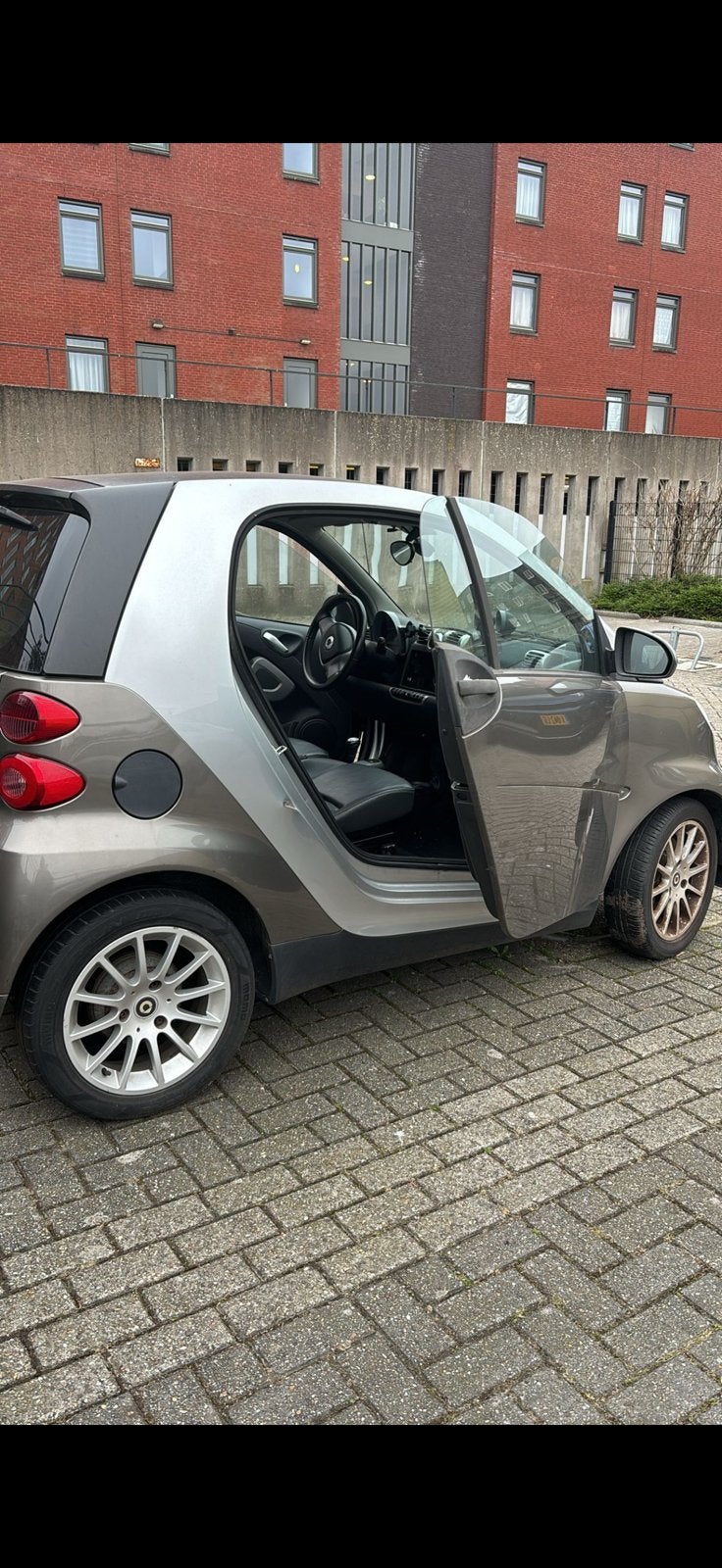 Smart ForTwo 1.0 52KW Coupe MHD AUT 2010 Grijs, Auto diversen, Overige Auto diversen, Ophalen
