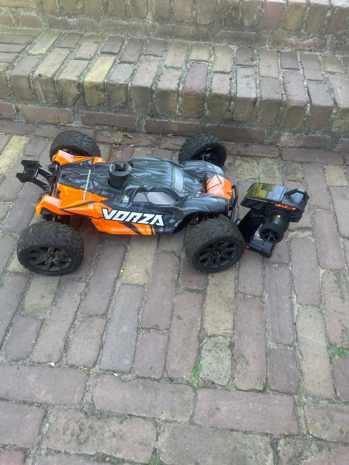 HPI Racing Vorza Flux RC Auto Offroad Nitro, Ophalen, Gebruikt, Auto offroad, Nitro