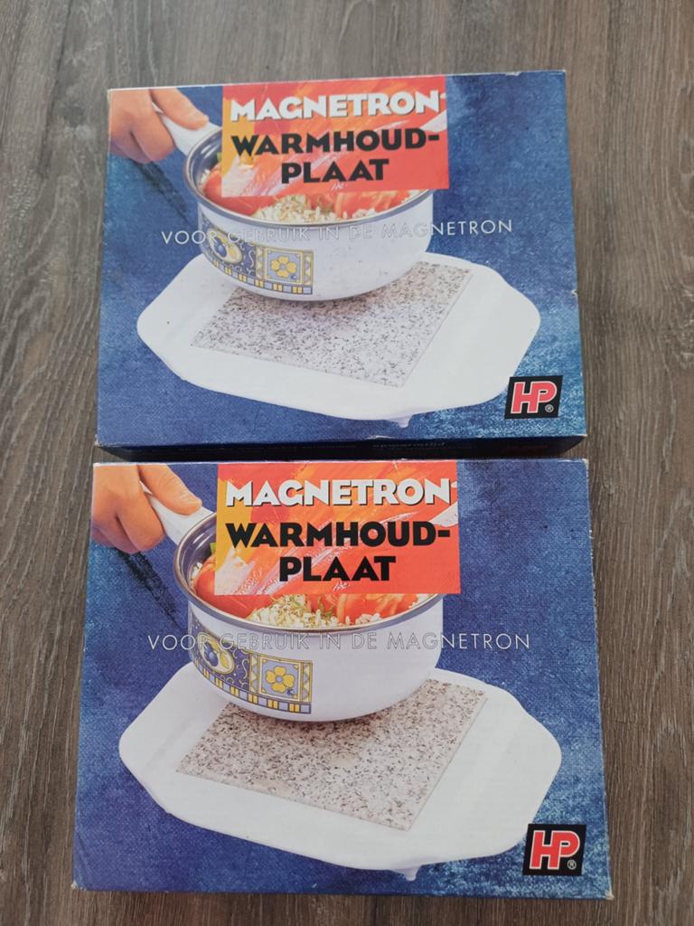 Warmhoudplaat voor gerechten.2 Stuks., Ophalen of Verzenden, Zo goed als nieuw