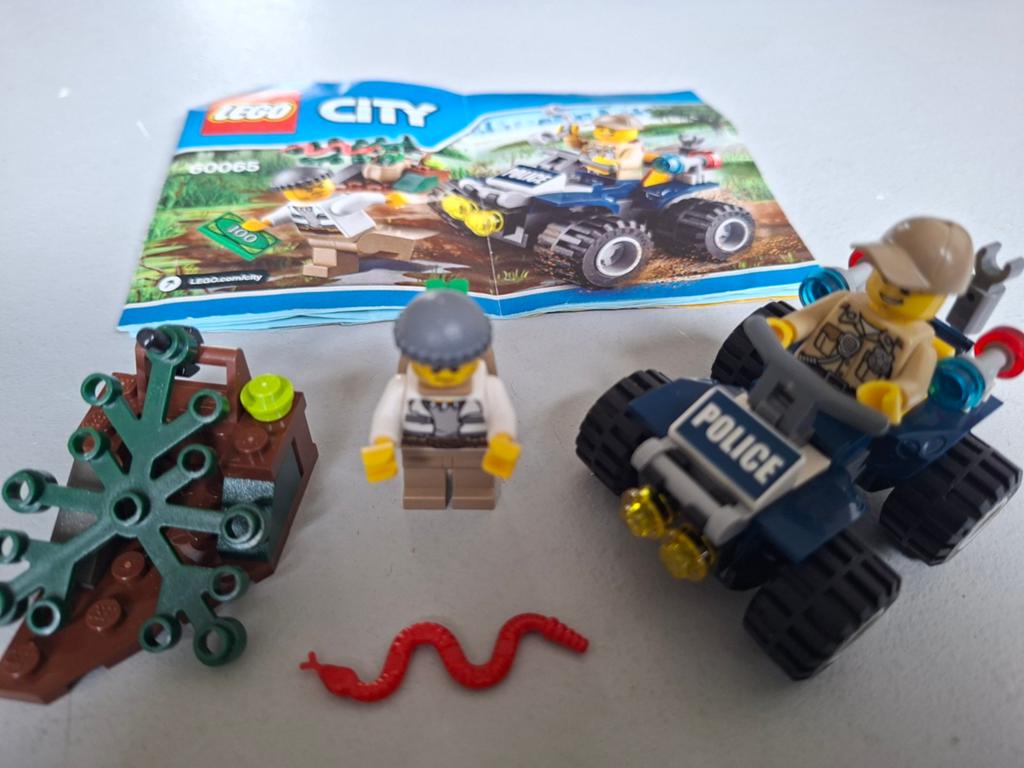 Lego City 60065 - ATV Achtervolging, City, Lego, Ophalen of Verzenden, Complete set