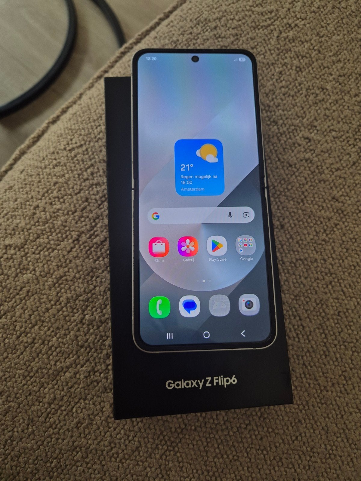Samsung z flip 6 256gb VAST PRIJS!!, Ophalen, Zo goed als nieuw, Zilver, Galaxy Z Flip